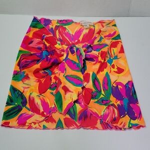 beautiful sarong in vibrant colors